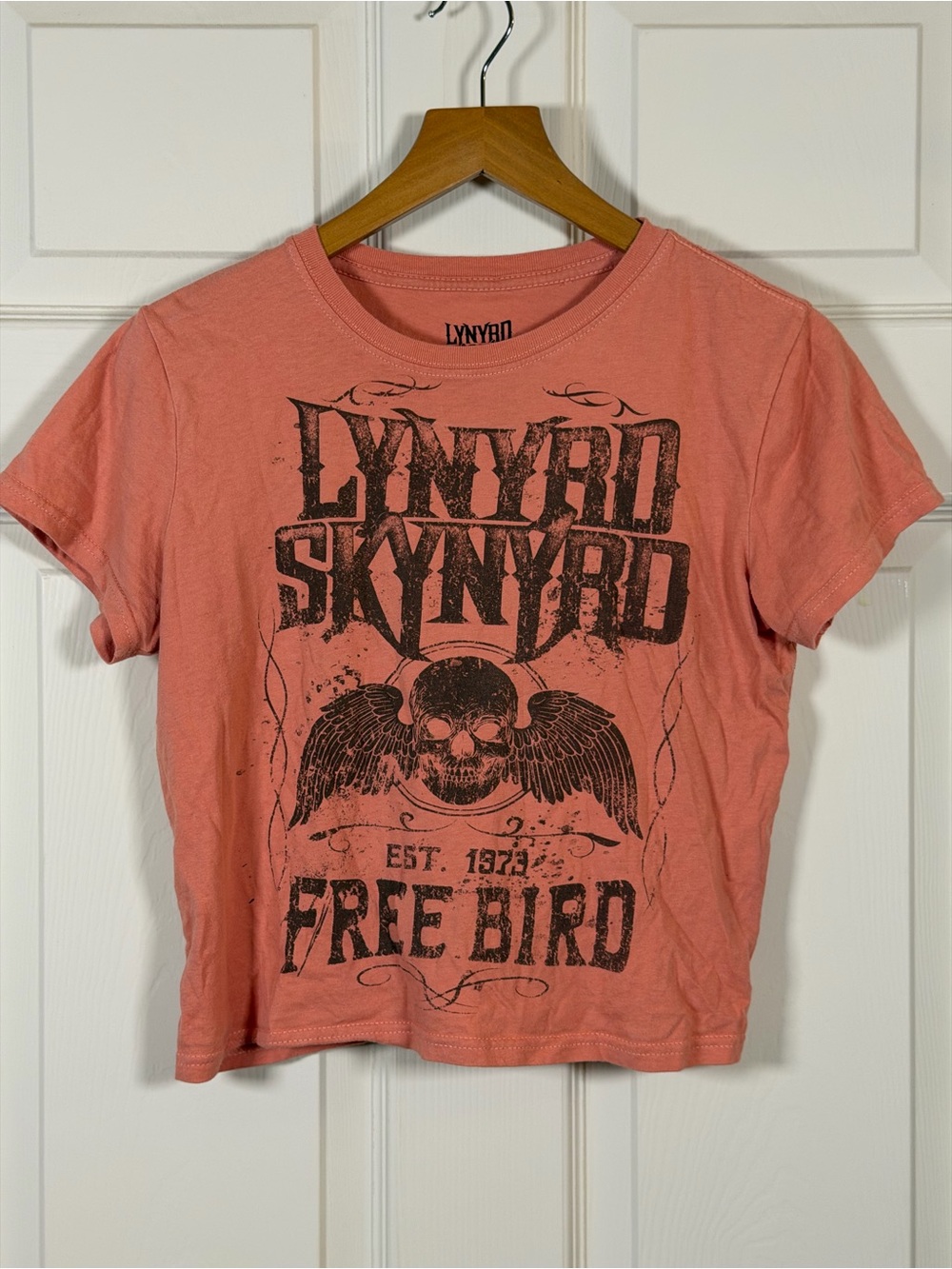 Lynyrd Skynyrd Coral Pink 'Free Bird' Graphic Tee
